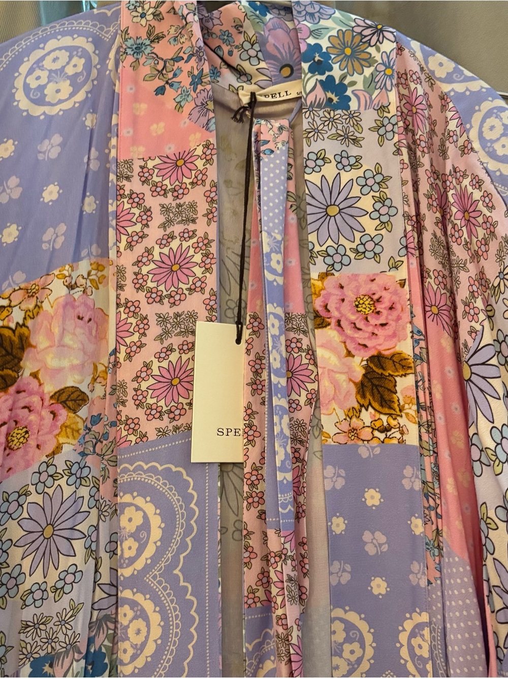 Spell & The Gypsy Collective Renew Patchwork Robe Duster - Picture 5 of 6